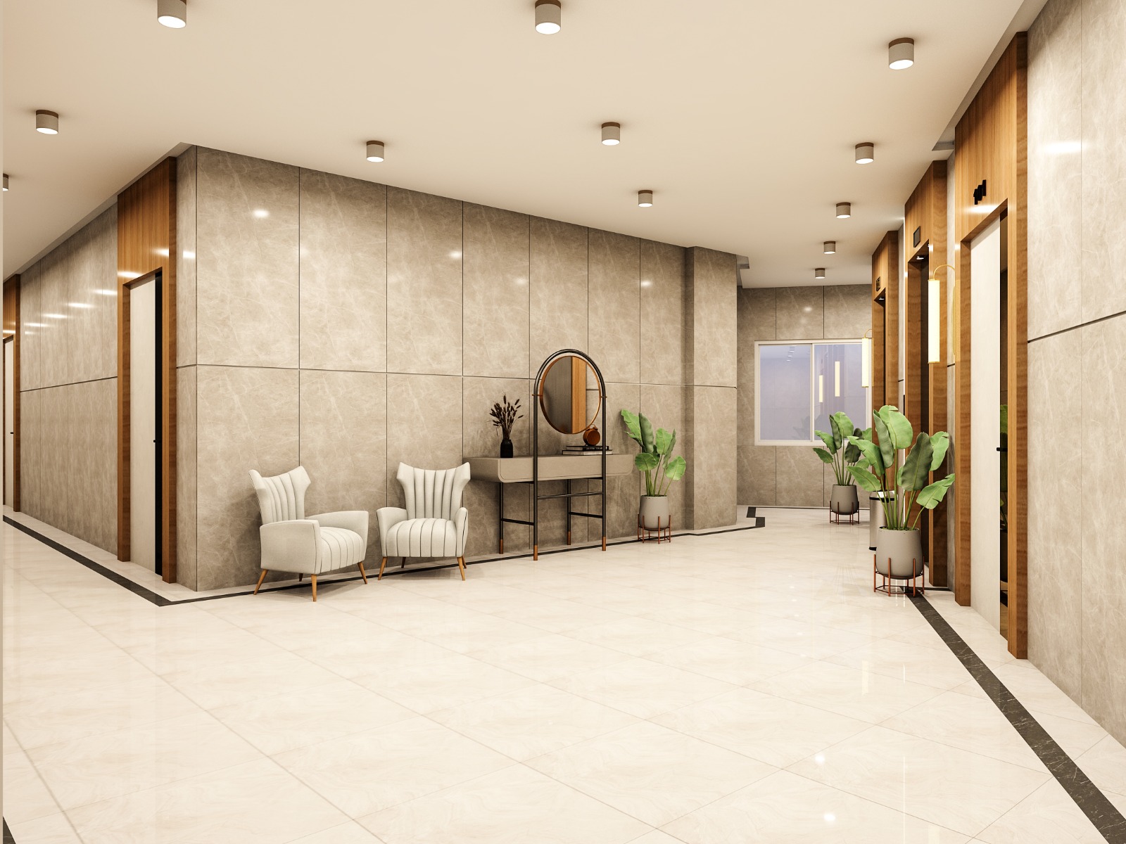 Studio Flat Lobby Area